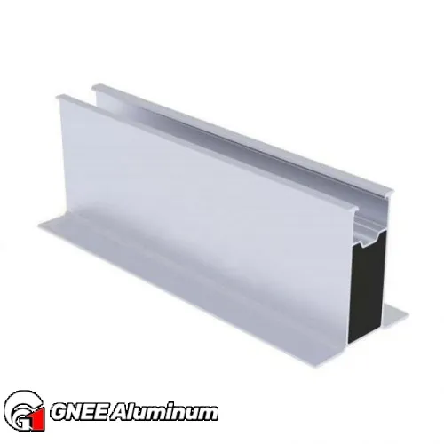 6005-T5 Solar Panel Mounting Aluminum Rail